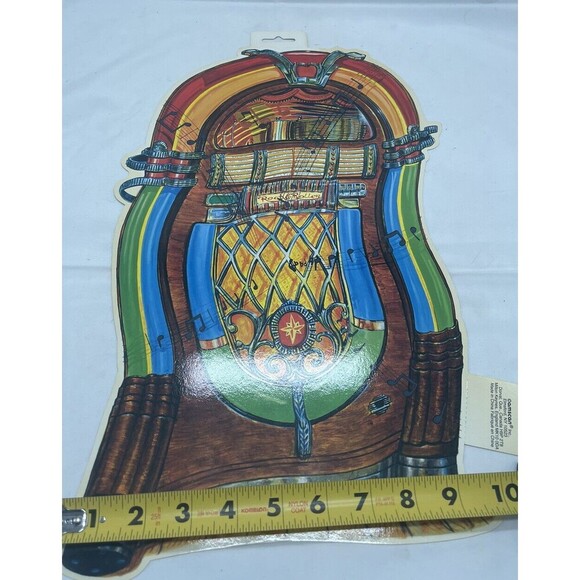Ron Lewis Amscan Jukebox Wall Decoration 16” Lot of 2 New RARE - Picture 14 of 14